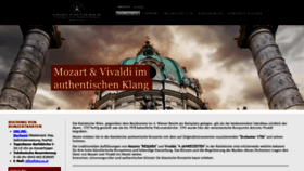 What Konzert-wien.info website looked like in 2018 (5 years ago)