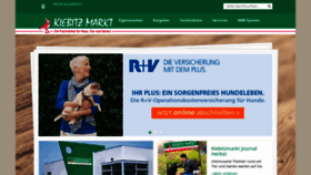 What Kiebitzmarkt.de website looked like in 2018 (5 years ago)