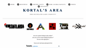 What Kortal.org website looked like in 2018 (5 years ago)