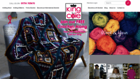 What Kingcole.com website looked like in 2018 (5 years ago)