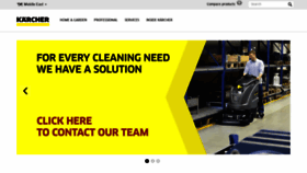 What Karcher.ae website looked like in 2018 (5 years ago)