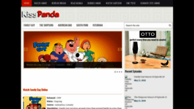 What Kisspanda.net website looked like in 2018 (5 years ago)