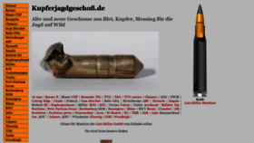 What Kupferjagdgeschoss.de website looked like in 2018 (5 years ago)