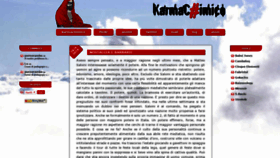 What Karmachimico.it website looked like in 2018 (5 years ago)