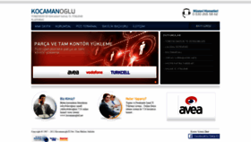What Kocamanoglutl.net website looked like in 2018 (5 years ago)