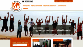 What Kolping-jgd.de website looked like in 2018 (6 years ago)