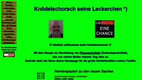 What Knoedelschorsch.de website looked like in 2018 (5 years ago)