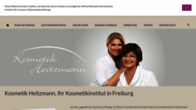What Kosmetik-heitzmann.de website looked like in 2018 (5 years ago)