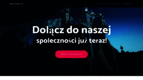 What Krainamc.pl website looked like in 2018 (5 years ago)