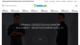 What Kitle.pl website looked like in 2018 (5 years ago)