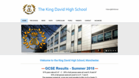 What Kdhs.org.uk website looked like in 2018 (5 years ago)