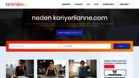 What Kariyerlianne.com website looked like in 2018 (5 years ago)