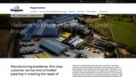 What Kingspaninsulation.co.uk website looked like in 2018 (5 years ago)