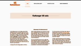 What Kattannonser.se website looked like in 2018 (5 years ago)