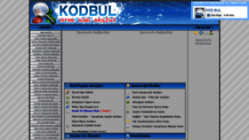 What Kodbul.org website looked like in 2018 (5 years ago)