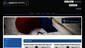 What Karatesenpai.it website looked like in 2018 (5 years ago)