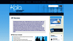 What Kala.ie website looked like in 2018 (5 years ago)