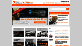 What Kienzle.de website looked like in 2018 (5 years ago)
