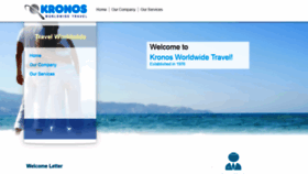 What Kronosholidays.com website looked like in 2018 (5 years ago)