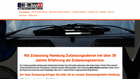 What Kfz-zulassungsdienst-service-hamburg.de website looked like in 2018 (5 years ago)