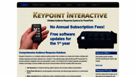 What Keypointinteractive.com website looked like in 2018 (5 years ago)