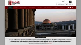 What Kakaradvocates.com website looked like in 2018 (6 years ago)