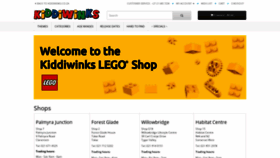 What Kiddiwinks.co.za website looked like in 2018 (5 years ago)