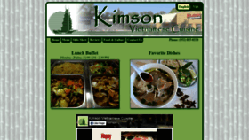 What Kimson-mn.com website looked like in 2018 (5 years ago)