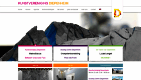 What Kunstvereniging.nl website looked like in 2018 (5 years ago)