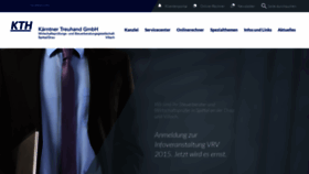 What Kaerntner-treuhand.at website looked like in 2018 (5 years ago)
