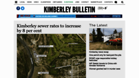 What Kimberleybulletin.com website looked like in 2018 (5 years ago)