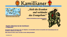 What Kamillianer.at website looked like in 2018 (5 years ago)