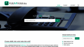 What Kdomivolal.eu website looked like in 2018 (5 years ago)