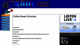 What Kodl.com website looked like in 2018 (5 years ago)