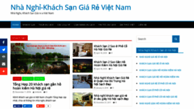 What Khachsangiarevietnam.com website looked like in 2018 (5 years ago)