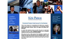 What Krispatton.com website looked like in 2018 (5 years ago)
