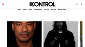 What Kontrolmag.com website looked like in 2018 (5 years ago)