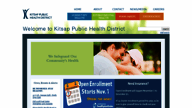 What Kitsappublichealth.org website looked like in 2018 (5 years ago)
