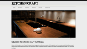 What Kitchencraftaustralia.com.au website looked like in 2018 (5 years ago)