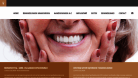 What Kaakchirurg.nu website looked like in 2018 (5 years ago)