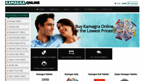 What Kamagraonline.com website looked like in 2018 (5 years ago)