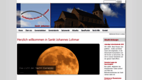 What Katholische-kirche-lohmar.de website looked like in 2018 (5 years ago)
