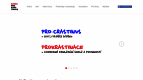 What Konec-prokrastinace.cz website looked like in 2018 (5 years ago)