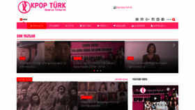 What Kpopturk.com website looked like in 2018 (5 years ago)