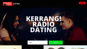 What Kerrangdating.co.uk website looked like in 2018 (5 years ago)
