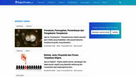 What Kajianpustaka.com website looked like in 2018 (5 years ago)