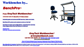 What Kroytechbench.com website looked like in 2018 (5 years ago)