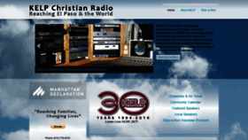 What Kelpradio.com website looked like in 2018 (5 years ago)