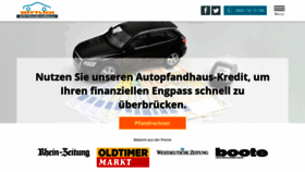 What Kfz-pfandkredithaus.de website looked like in 2018 (5 years ago)