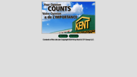 What Kentsurvey.ca website looked like in 2018 (5 years ago)